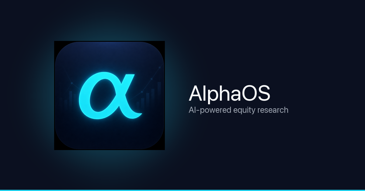 AlphaOS Social share card